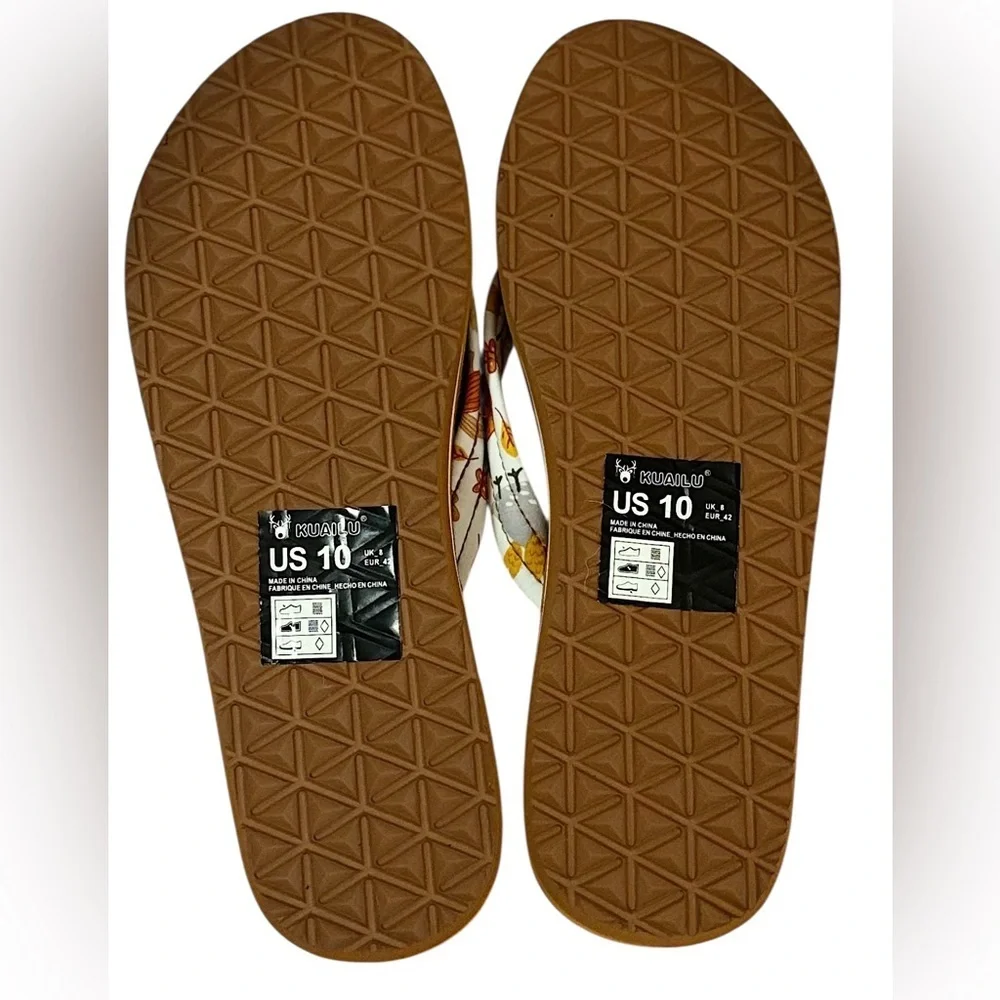 Havaianas Brown and Floral Sandals - Picture 3 of 3